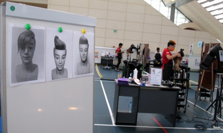 Môn thi Thiết kế các kiểu tóc