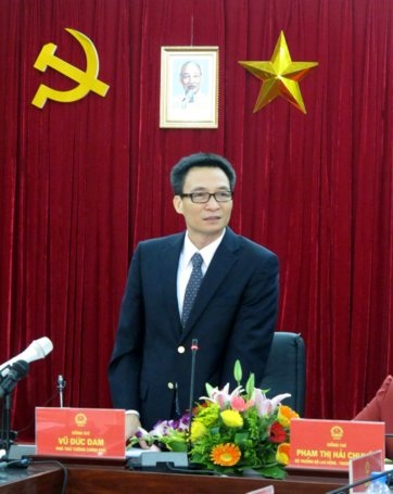 Phó Thủ tướng Vũ Đức Đam lưu ý lĩnh vực dạy nghề cần tạo nhiều đột phá