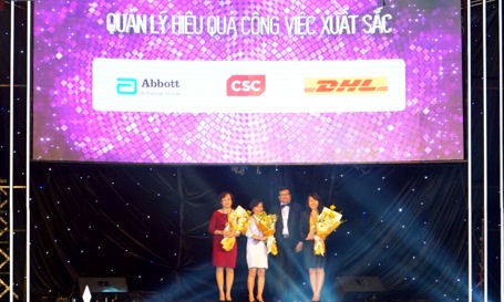 Công ty DHLE nhận giải “Quản lý hiệu quả công việc xuất sắc”