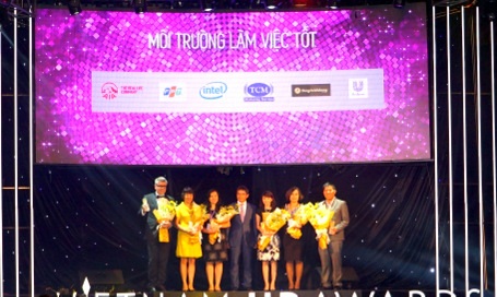 Các doanh nghiệp nhận giải Môi trường làm việc tốt của Vietnam HR Awards 2014