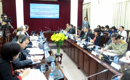 Phiên đối thoại lao động Việt Nam - Hoa Kỳ diễn ra sáng 5/12 tại Hà Nội