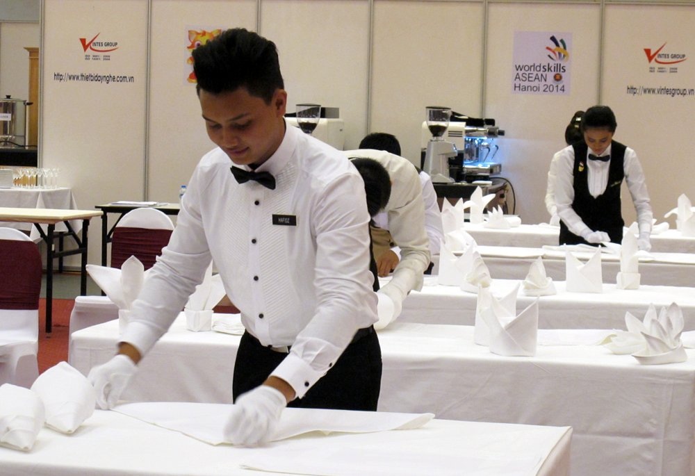 Thí sinh Việt nam dự thi Kỳ thi tay nghề Asean lần thứ 10