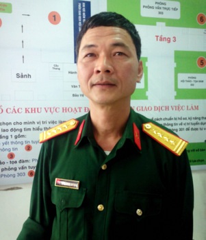 Bộ đội xuất ngũ: Thiếu định hướng sẽ tìm việc, học nghề không phù hợp - 3 Đại tá Đặng Minh Quang,
hiệu trưởng trường Trung cấp nghề số 10
