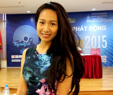 Bà Lê Thanh Thảo, đại diện truyền thông Tập đoàn Tân Hoàng Minh.