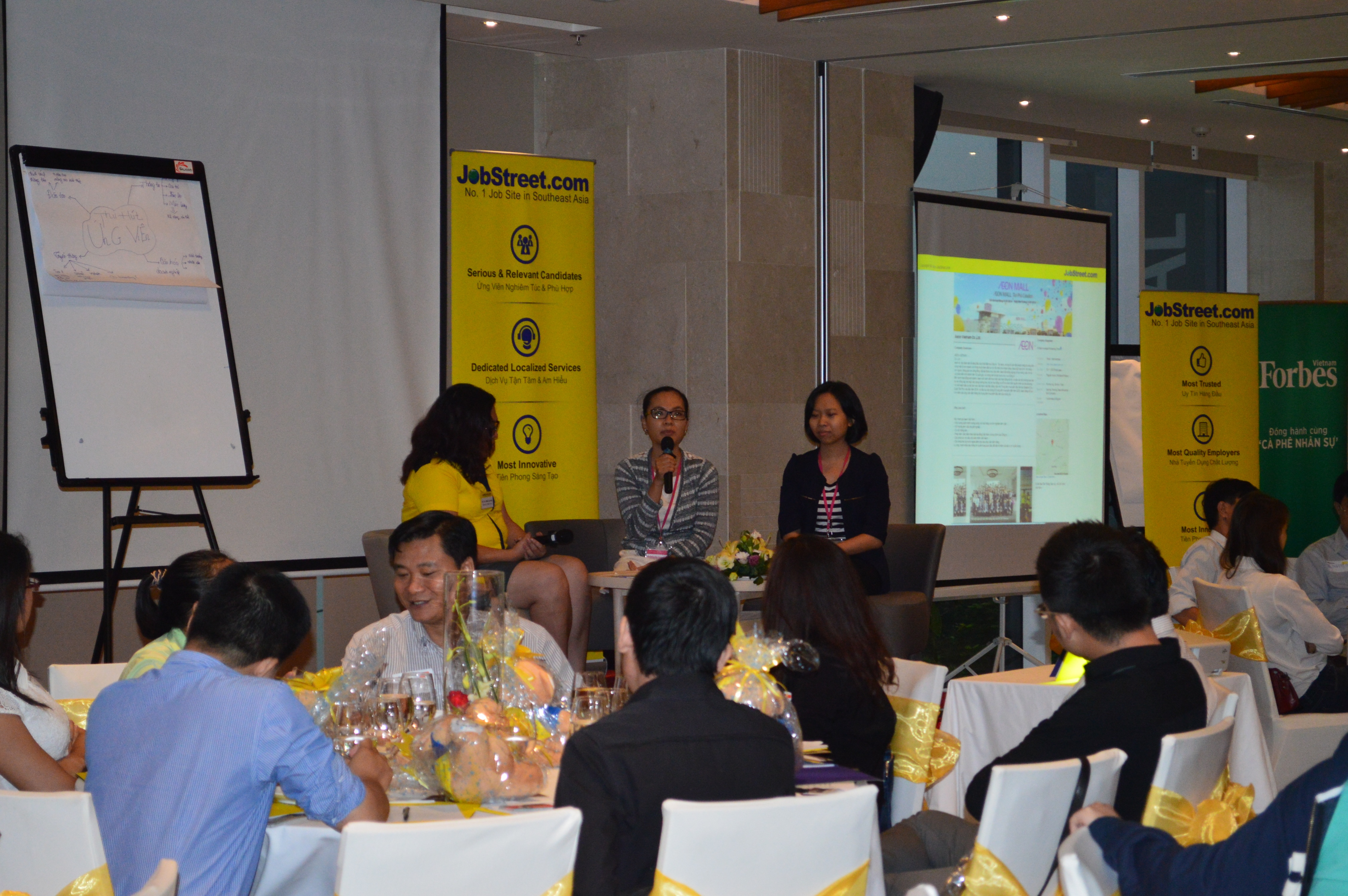 Khảo
sát của JobStreet.com trên 280 doanh nghiệp tại sự kiện