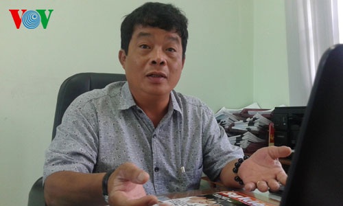 Ông Huỳnh Quanh Huy - Chi cục trưởng Chi cục Thủy sản Bình Thuận