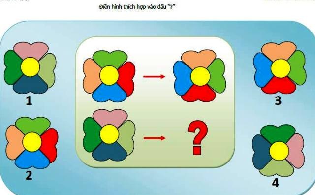 Bỏ thi tuyển vào lớp 6, thêm áp lực mới? - 2 Một số mẫu bài Test IQ (Ảnh Viện Phát triển Giáo dục và Trí tuệ Việt cung cấp)