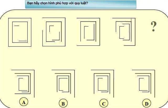 Bỏ thi tuyển vào lớp 6, thêm áp lực mới? - 3 Một số mẫu bài Test IQ (Ảnh Viện Phát triển Giáo dục và Trí tuệ Việt cung cấp)