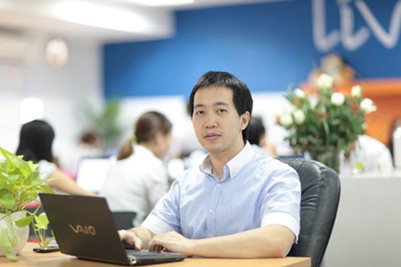 Ông Nguyễn Ngọc Điệp, Tổng GĐ công ty Cổ phần Vật giá Việt Nam