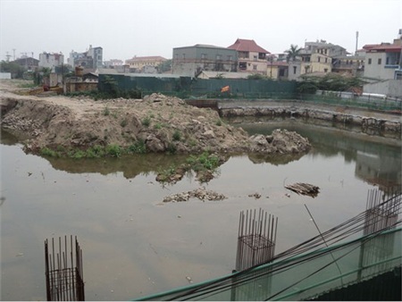 Công ty phân phối nhà chiếm đoạt tiền trên khu đất hoang - 2 409 Lĩnh Nam là khoảng đất ao tù bỏ hoang