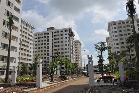 Hàng loạt sai phạm tại dự án nhà thu nhập thấp - 1 Dự án nhà thu nhập thấp Đặng Xá, Gia Lâm, Hà Nội
