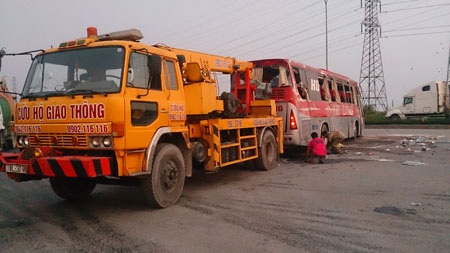 Hiện trường vụ tai nạn