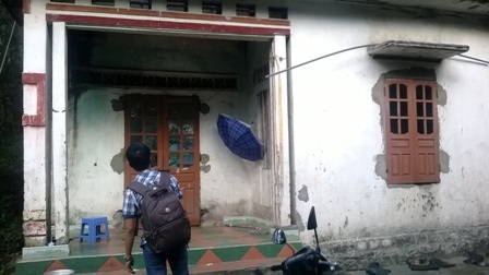 Căn nhà của đối tượng Tuân vắng lạnh kể từ ngày hắn gây ra vụ việc