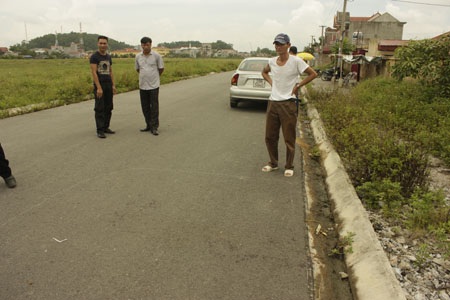 Hiện trường xảy ra vụ việc.