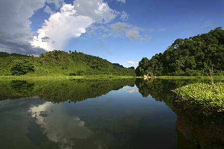 Hồ đập Khe Nhã - Cảnh vương lòng người - 2 Hồ đập Khe Nhã - Cảnh vương lòng người - 2