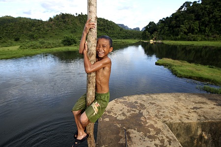 Hồ đập Khe Nhã - Cảnh vương lòng người - 6 Hồ đập Khe Nhã - Cảnh vương lòng người - 6