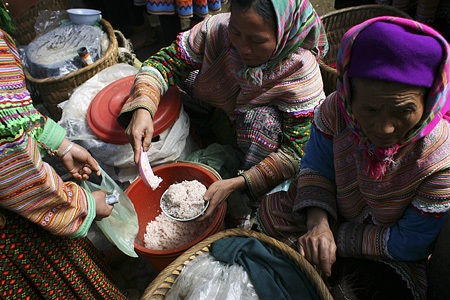 Chợ trong chợ ở Bắc Hà