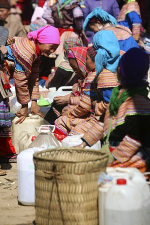 Chợ trong chợ ở Bắc Hà