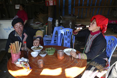 Chợ trong chợ ở Bắc Hà