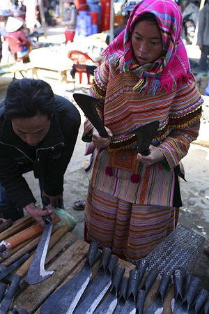 Chợ trong chợ ở Bắc Hà