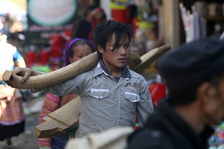 Chợ trong chợ ở Bắc Hà