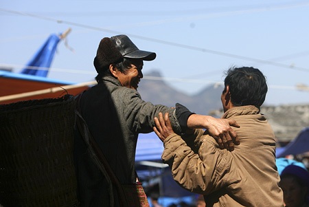 Chợ trong chợ ở Bắc Hà