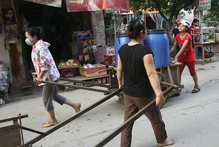 Chàng Sơn chìm trong cơn khát