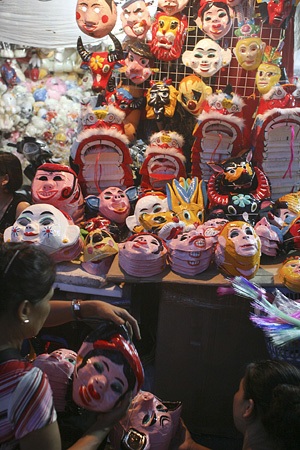 Các loại mặt nạ giấy.