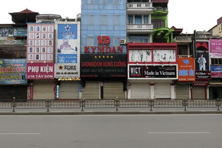 Hà Nội phố không người - 3 Phố Tây Sơn.
