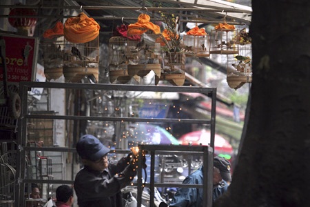 Mấy ai có được điều kiện như người thợ hàn này!