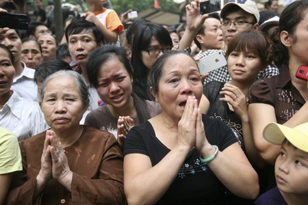 Nén nước mắt phút giây tiễn biệt Đại tướng - 20 Hữu Nghị