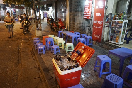 "Đặc sản" vỉa hè phố cổ - 10 Nước mát sẵn sàng phục vụ.