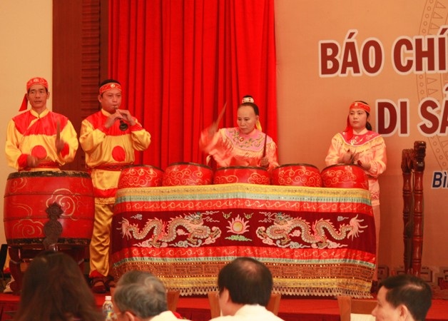 Một tiết mục trống trận của nghĩa quân Tây Sơn