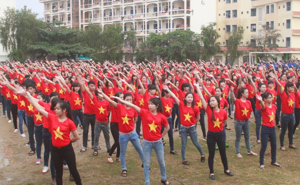 Tưng bừng Ngày hội văn hóa HS, SV tỉnh Bình Định.