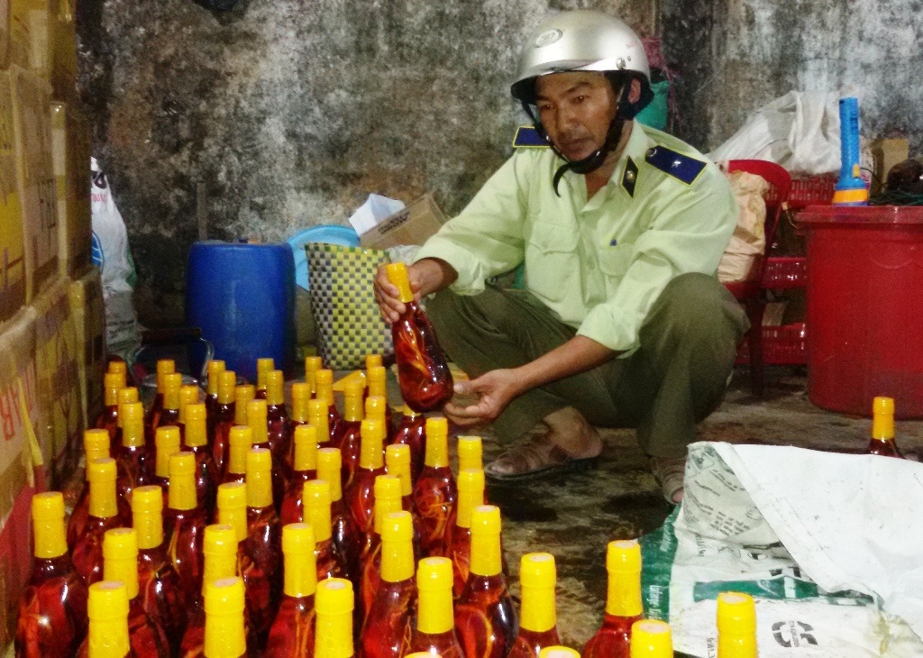 Sau đó đóng chai để lừa người tiêu dùng 