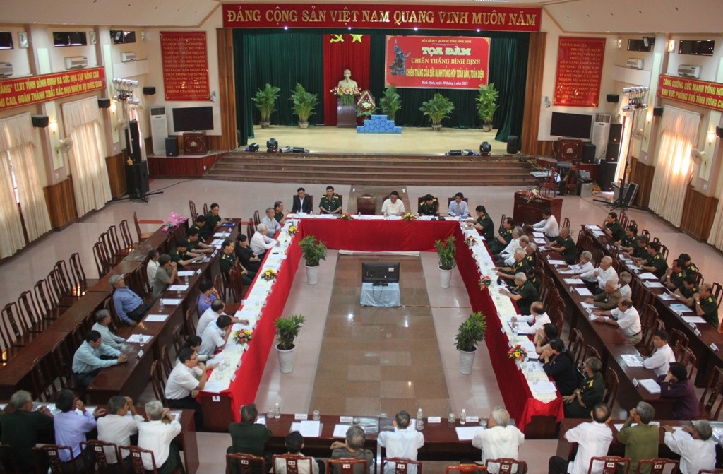 Tọa đàm: Chiến thắng Bình Định - Chiến thắng của sức mạnh tổng hợp toàn dân, toàn diện