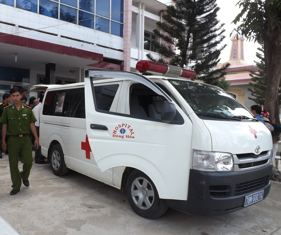 Ông Chim được đi bệnh viện cấp cứu nhưng đã tử vong trước đó