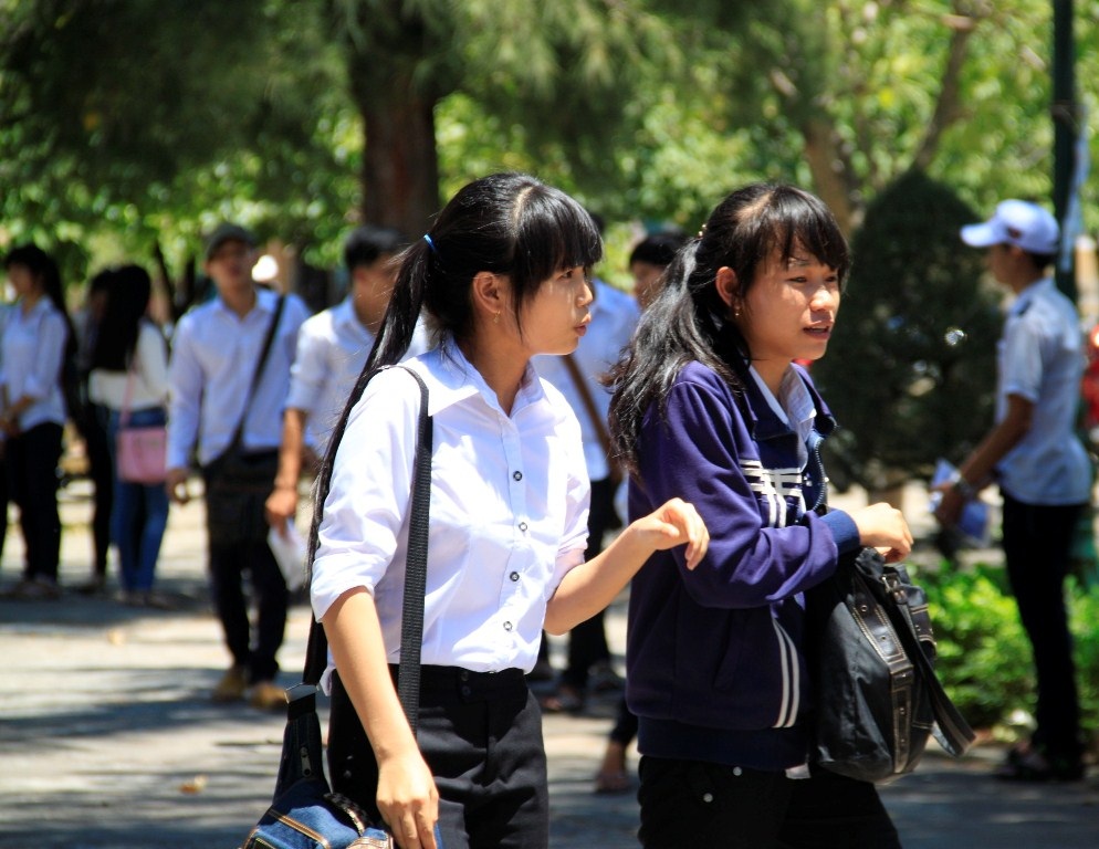 Hầu hết thí tại cụm thi liên tỉnh Bình Định nhận định đề Ngoại ngữ chỉ dành cho thí sinh chuyên.