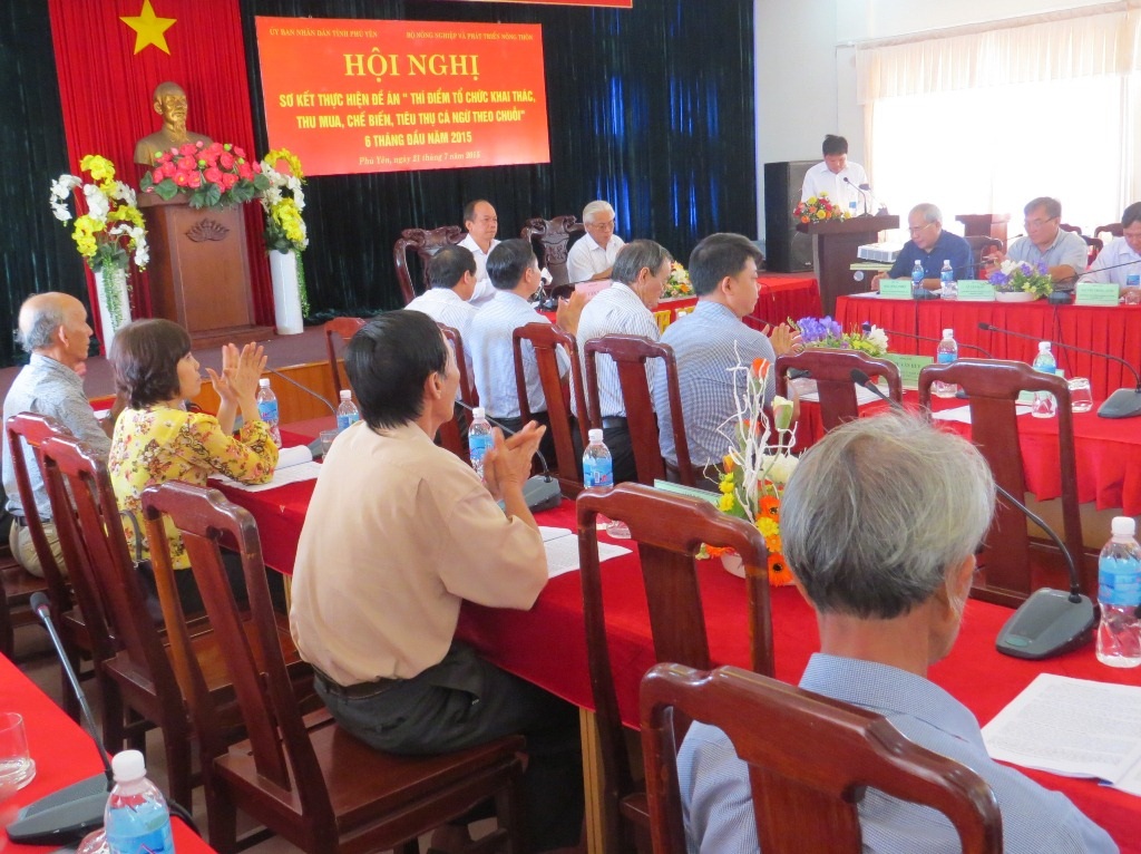 Hội nghị sơ kết khai thác cá ngừ đại đại dương theo chuỗi 3 tỉnh Bình Định, Phú Yên và Khánh Hòa