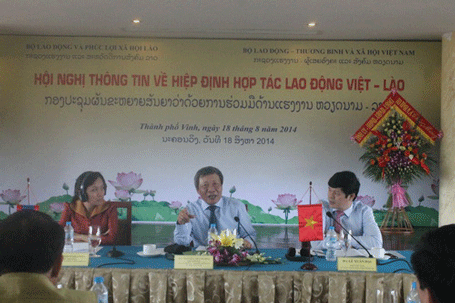 Tăng cường hợp tác lao động Việt Nam – Lào