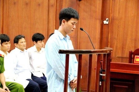 Bị cáo Phan Văn Sơn tại phiên tòa phúc thẩm