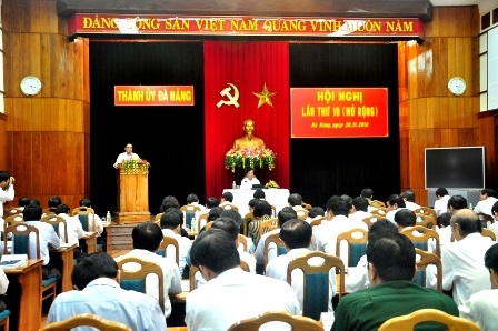 Hội nghị Thành ủy Đà Nẵng (mở rộng) lần thứ 18 diễn ra ngày 28/11