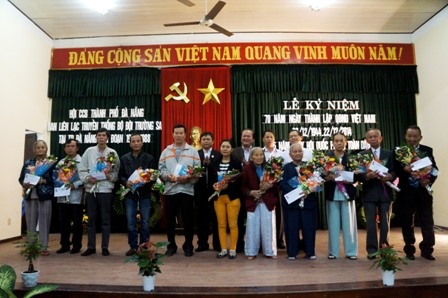 Đà Nẵng tri ân 10 liệt sĩ hy sinh ở Gạc Ma - 2 Các gia đình có thân nhân đã hy sinh ở Gạc Ma