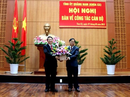 Quảng Nam có tân Bí thư Tỉnh ủy
