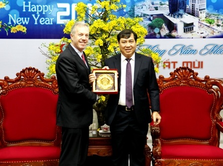 Đại sứ Hoa Kỳ tại Việt Nam thăm TP Đà Nẵng - 1 Đại sứ Hoa Kỳ tại Việt Nam thăm TP Đà Nẵng