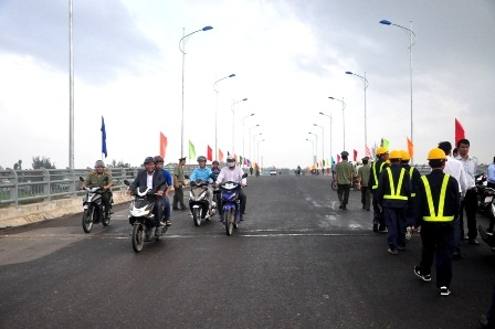 Khởi công, khánh thành nhiều công trình quan trọng - 2 Công trình cầu Kỳ Phú 1 và 2 cũng hoàn thành trong dịp này