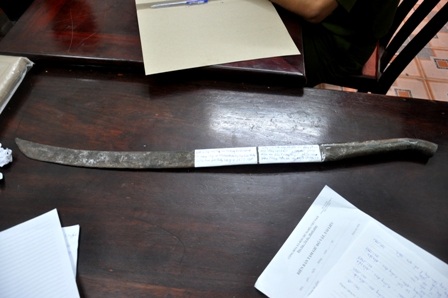 Hung khí gây án của Đặng Văn Quyến