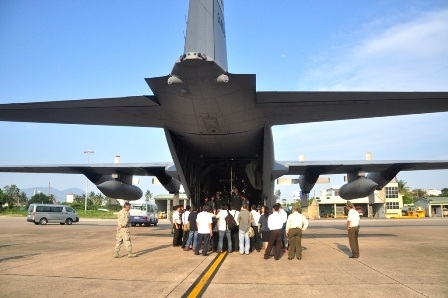 Không lực Hoa Kỳ tổ chức giới thiệu C-130H với các PV ở Việt Nam