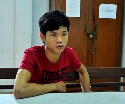 Đoàn Văn Huy - đối tượng ném T. xuống triền sông Hàn