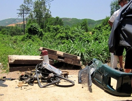 Hiện trường vụ tai nạn